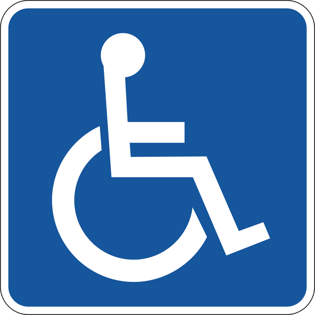 Symbole international d’accessibilité aux personnes en situation de handicap